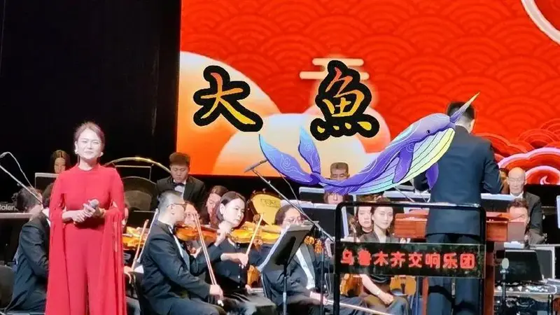 2024年2月新年音乐会上的《大鱼》,是我第一次听交响乐与国风的现场.