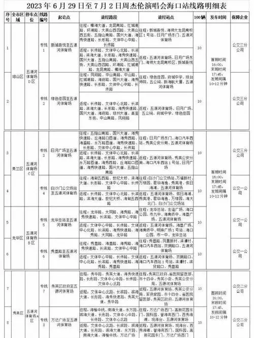 海口周杰伦演唱会交通指南:出行必备!