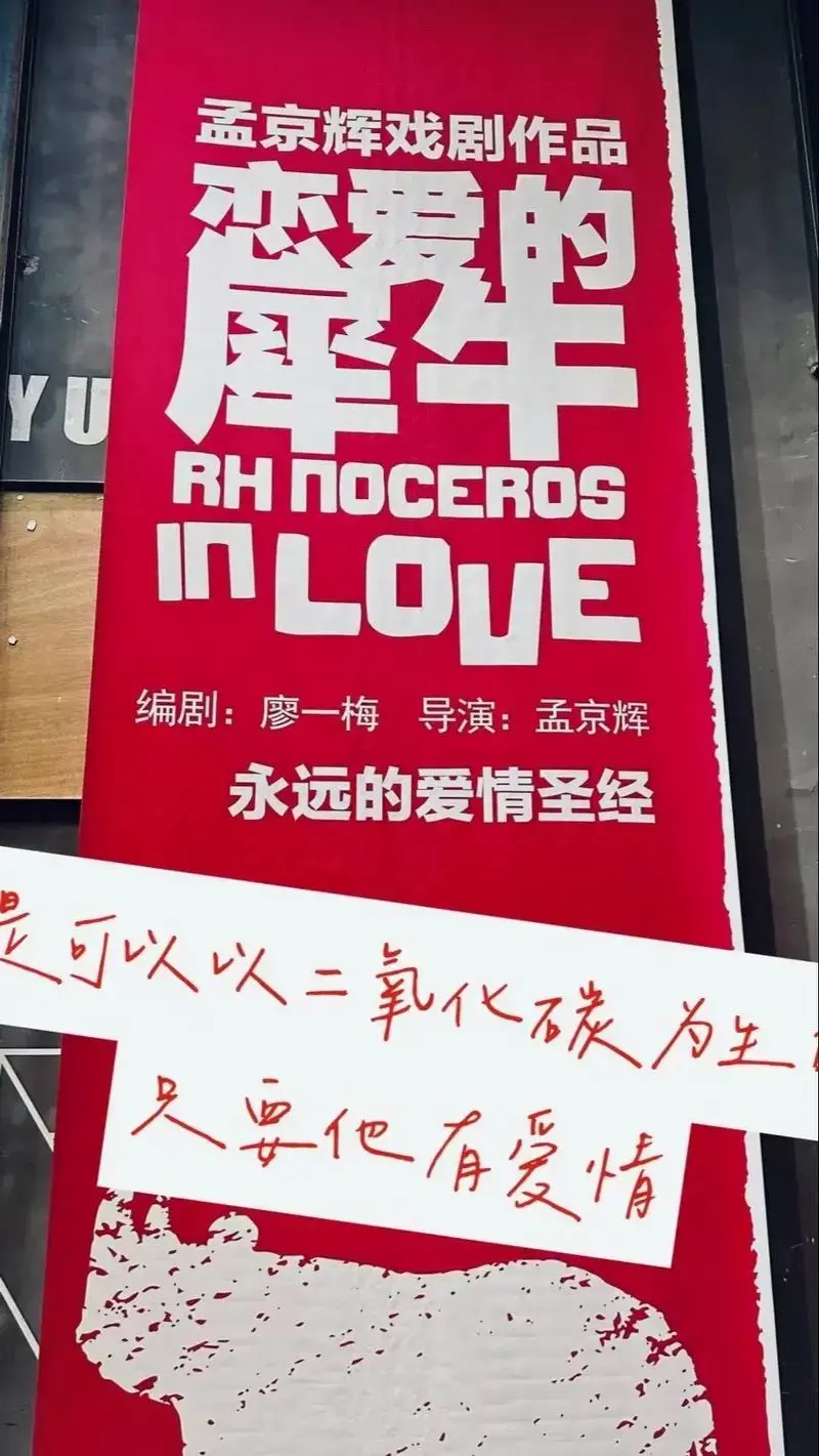 爱她,是我做过最好的事|恋爱的犀牛.孟京辉代表作!被誉为