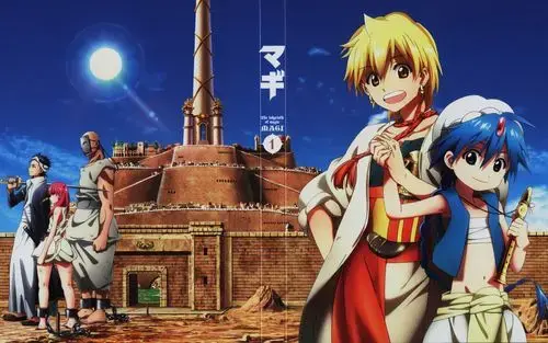 精选《魔笛magi》阿拉丁高清图片电脑桌面壁纸下载