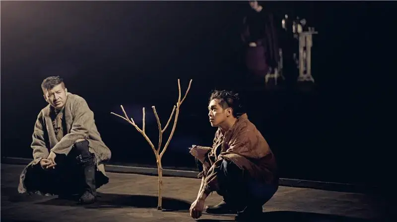 《等待戈多》的话剧作品,同一个舞台,两个看似完全不同的故事:一边是