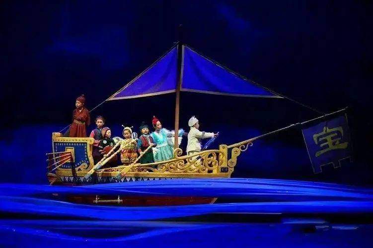 北京曲剧儿童剧《宝船》艺术教育实践项目在线展演啦!
