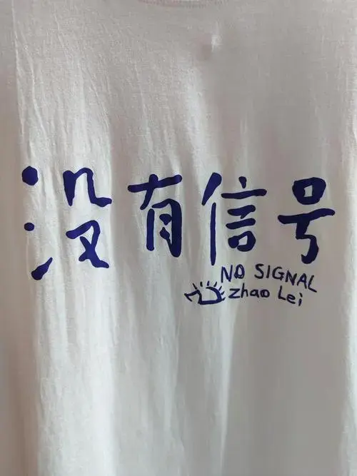 赵雷没有信号演唱会同款短袖t恤男女巡演周边应援服纯棉半袖上衣-淘宝
