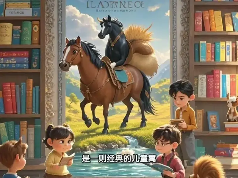 🦄小马过河——经典儿童寓言故事.
