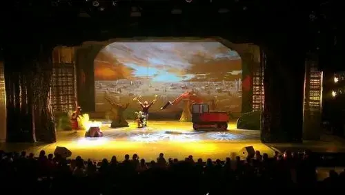 【儿童剧《小鬼当家》摄影图片】黄石电视台演播厅纪实摄影_红山传人
