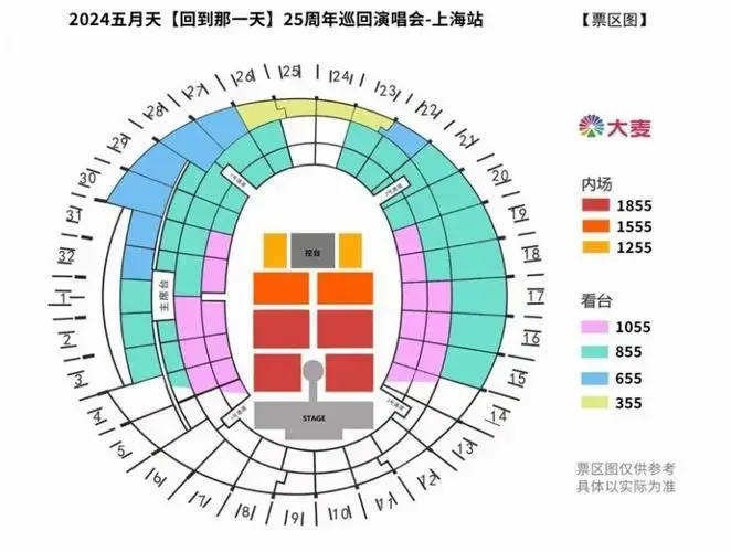 2024五月天上海演唱会售票时间门票价格购票渠道