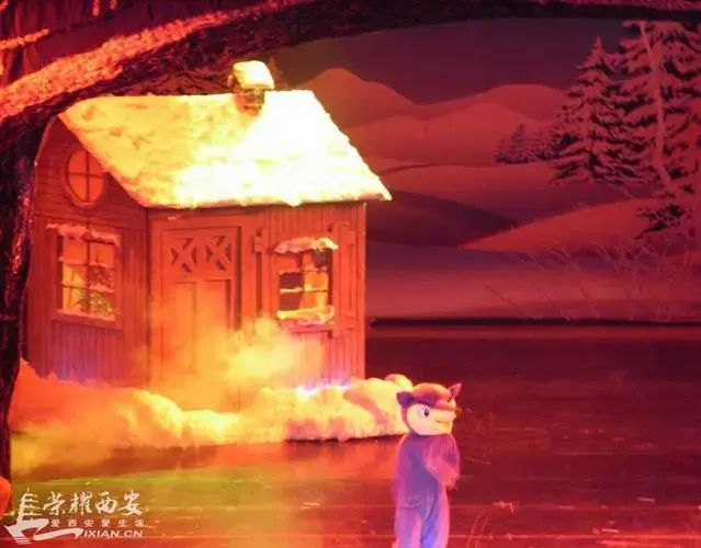 看儿童剧《雪孩子》归来