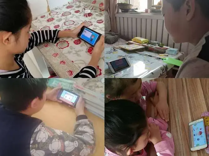 孩子们看得津津有味!