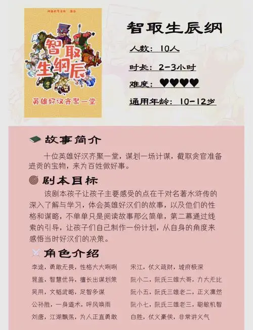 儿童剧本杀:寓教于乐的沉浸式学习体验 🎭