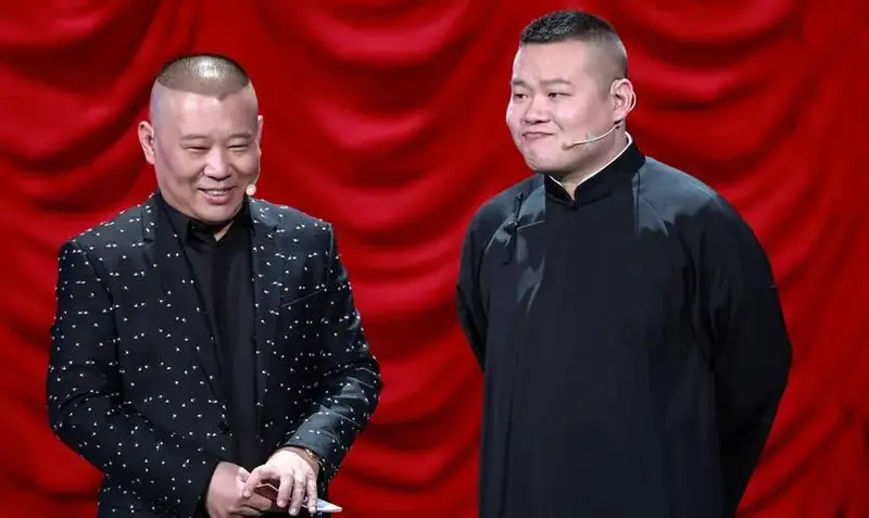 岳云鹏进入德云社以后,非常认真的学习.
