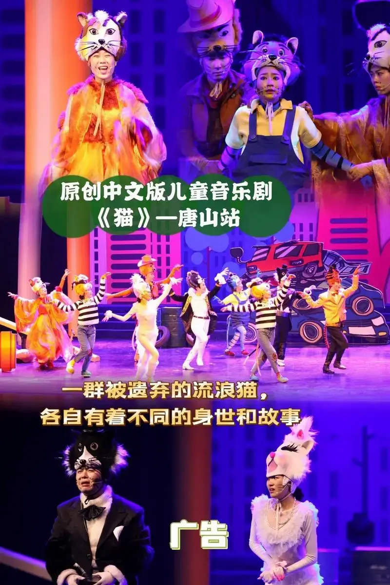 儿童剧《猫》(唐山大剧院)中文版百老汇音乐剧《猫》服装总监吕 - 抖