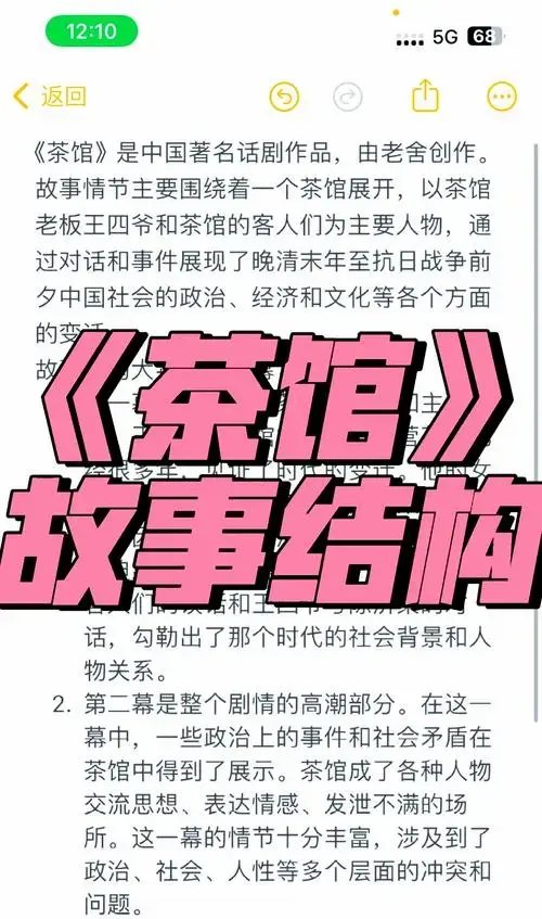 《茶馆》三幕剧情详解 《茶馆》是中国戏剧的经典之作,由老舍创作.