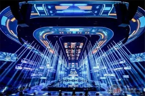2020天猫双11狂欢夜全域沉浸式科幻体验,695块屏幕让舞台
