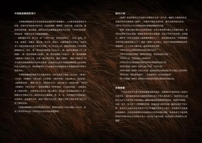 歌剧《原野》高雅艺术进校园_仇虎_北京建筑大学_救赎