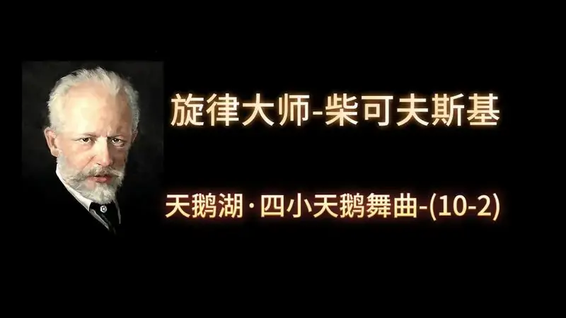 【音乐纯享】经典永不过时-旋律大师柴可夫斯基作品鉴赏集-04-天鹅湖