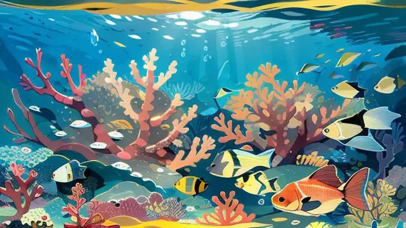 海底背景图,探索神秘的海底世界🌊