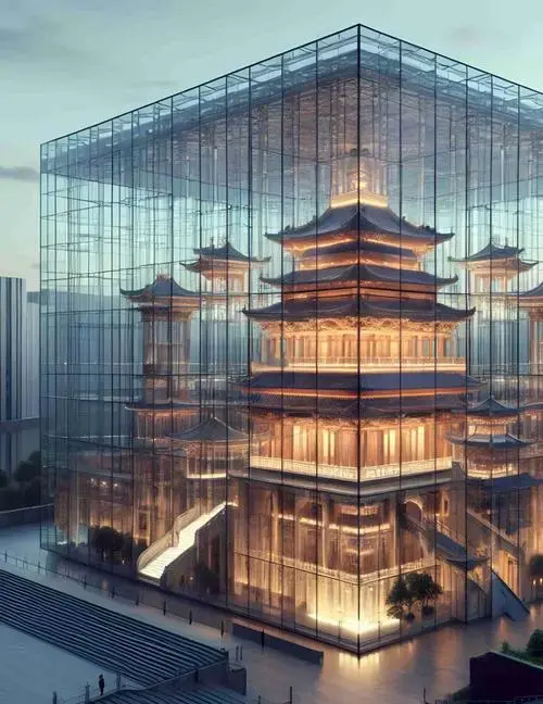 古典与现代交融的建筑艺术 🌟