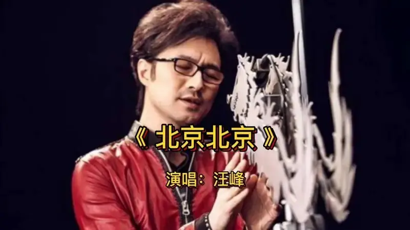 汪峰 演唱经典歌曲《北京北京》音乐现场