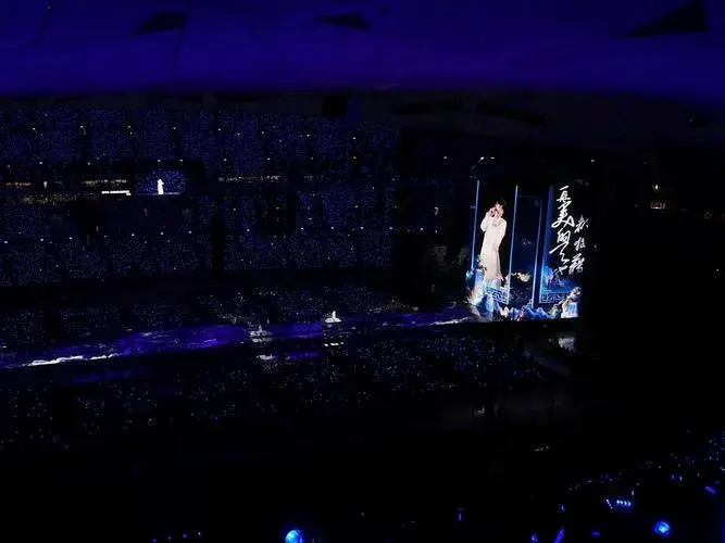 张杰北京演唱会古风串烧4k
