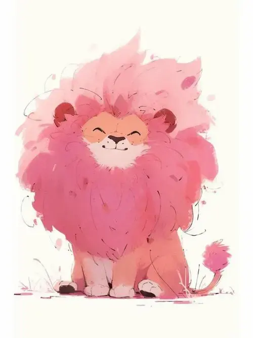 🦁儿童手工:长发小狮子制作指南🎨
