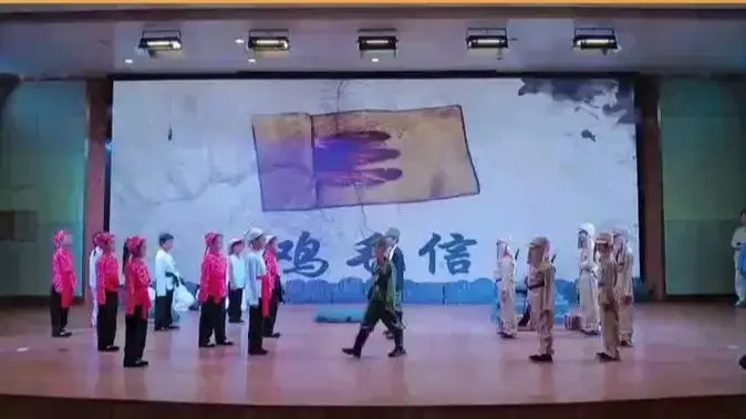 一等奖红色经典少儿情景剧课本剧《鸡毛信》少儿情景剧#少儿口才#课本