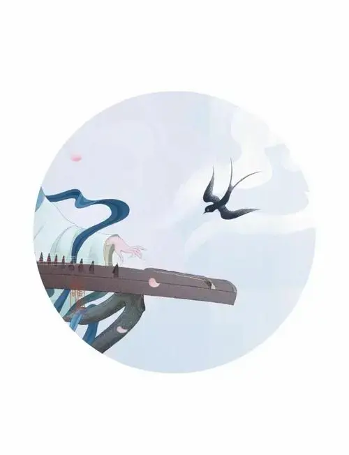 古筝音乐画:灵感来自张祜的《筝》