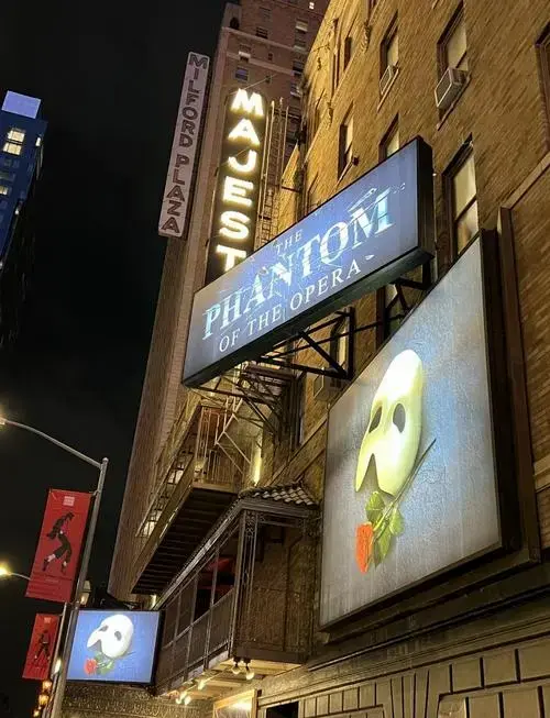 歌剧魅影停演倒计时购票攻略速看 4月,纽约百老汇的《歌剧魅影》即将