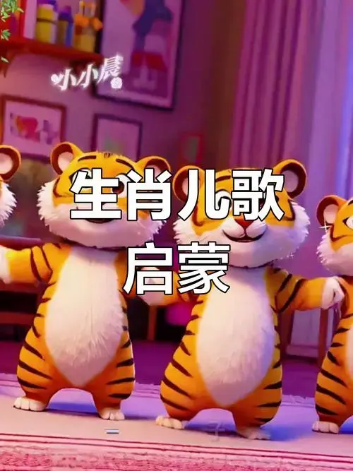 十二生肖儿歌:小动物们大冒险,萌趣早教动画