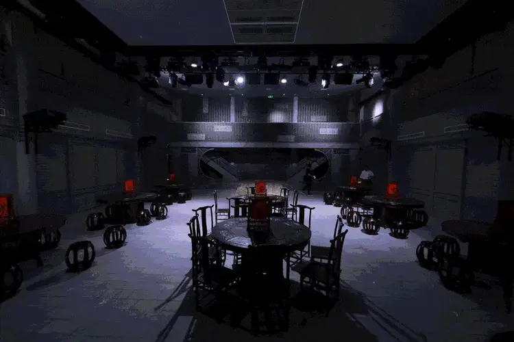360°五面环绕式投影视效,