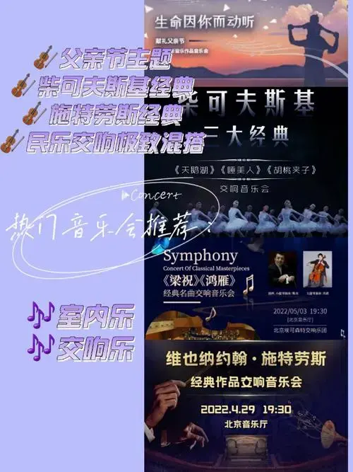 北京这些音乐会值得看提升审美的交响盛宴