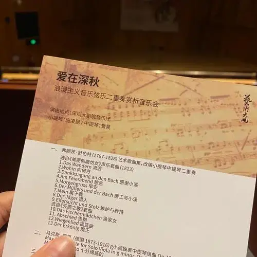 深圳大剧院演出