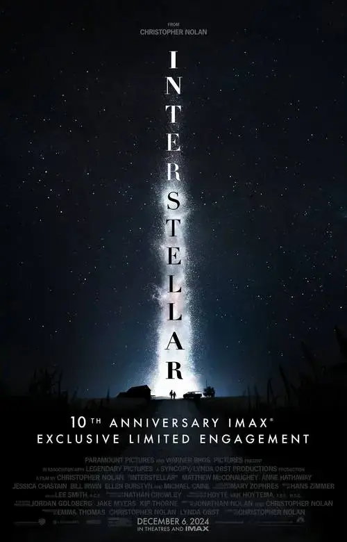 搜狐娱乐讯 诺兰经典太空科幻电影《星际穿越》今年迎来上映10周年