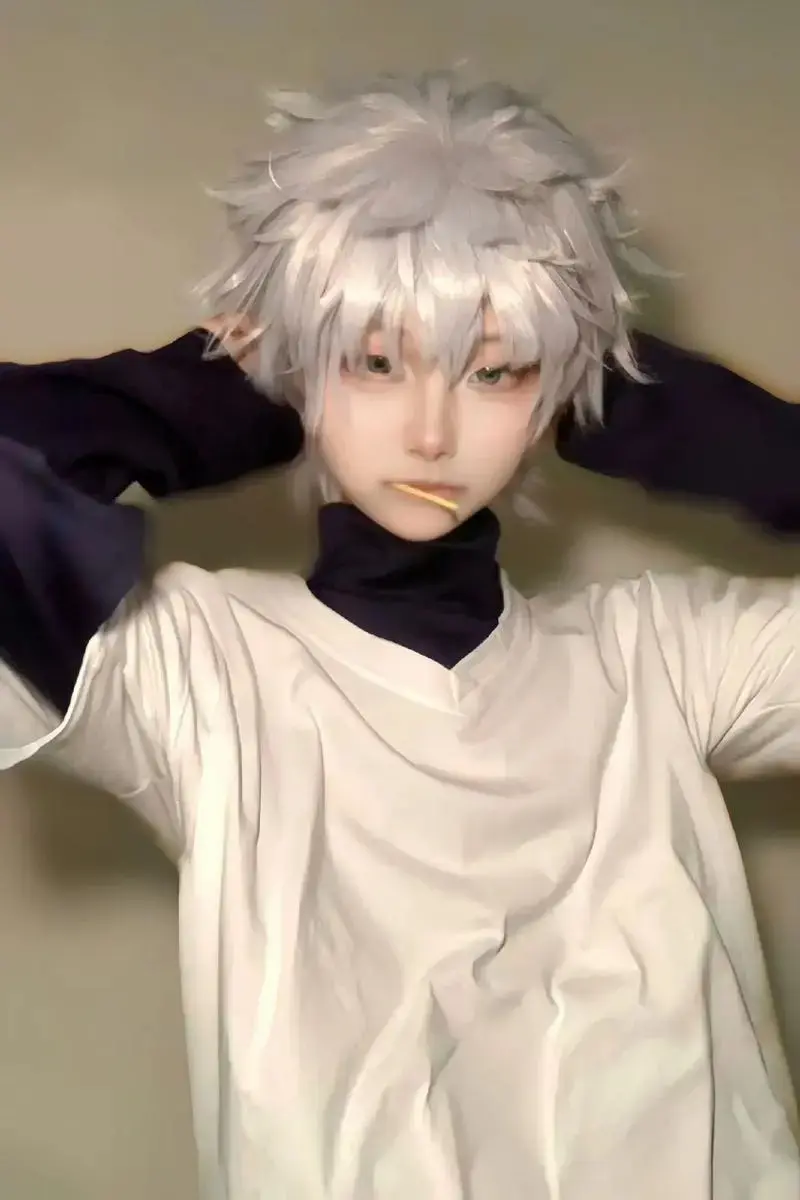 奇犽 #全职猎人 #cos - 抖音