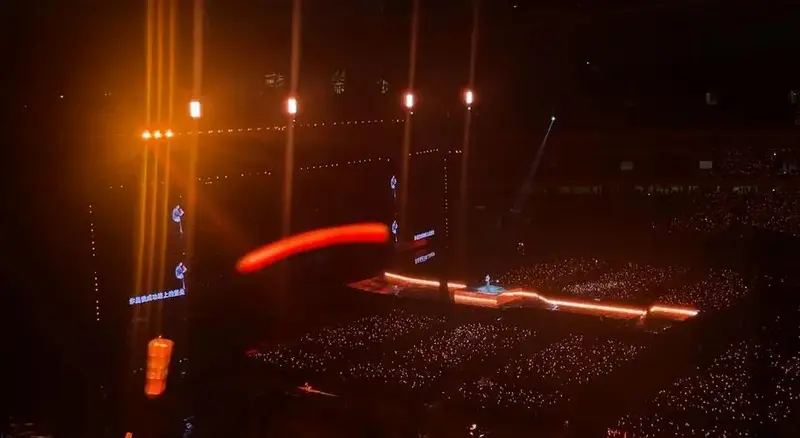 张杰演唱会:三小时的视听盛宴