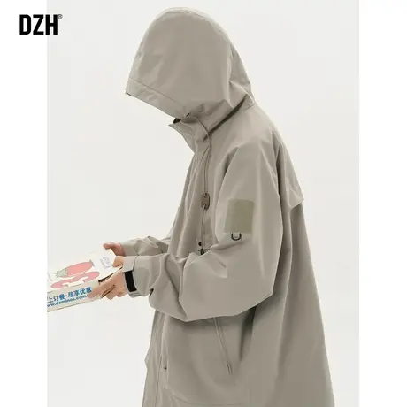 男士软壳冲锋衣防泼外套男春季衣服男装工装户外登山服2025年新款图片