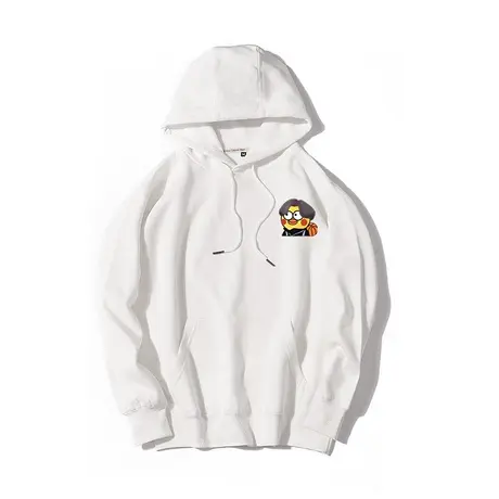 秀洛鸡你太美卫衣男连帽CXK坤坤恶搞表情包薄款加绒款套头上衣冬商品大图