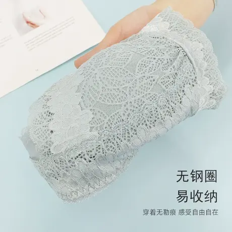 爱比娜2022春季蕾丝内衣背心无钢圈聚拢美背文胸一体式胸罩B292-1商品大图