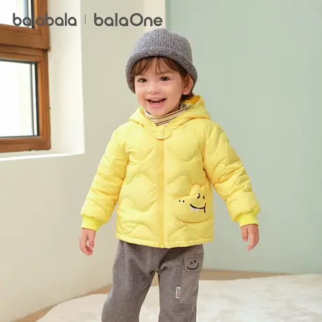 巴拉巴拉balaOne儿童羽绒服女童男童2025年冬季宝宝可爱保暖外套图片