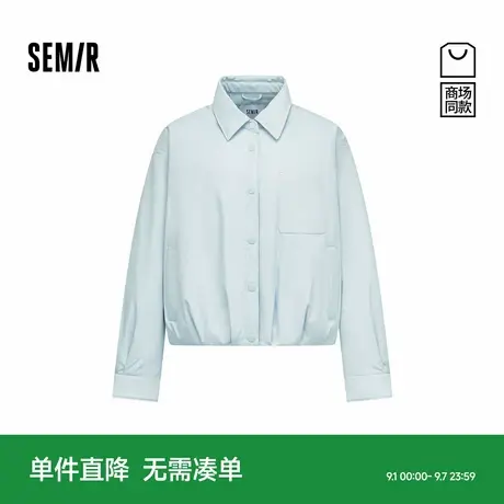 商场同款|森马羽绒服女冬季花苞oversize轻薄90绒子2025新款衣服商品大图