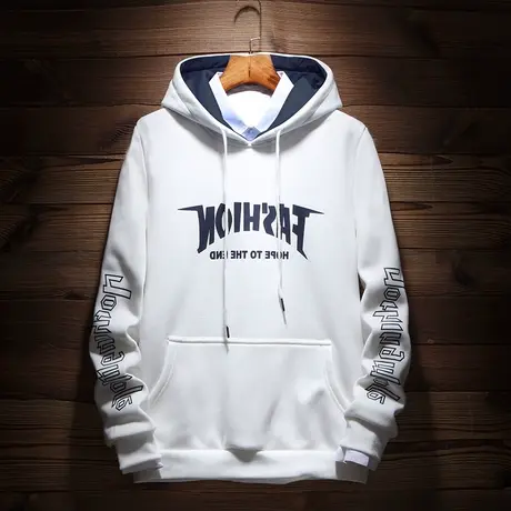 初中学生男装套头卫衣13连帽青少年春秋薄款外套14-16岁15大童12商品大图