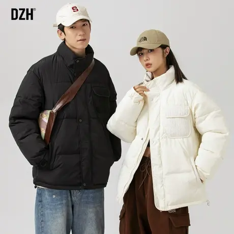 情侣装棉服男款冬季2024新款男士棉袄保暖立领外套男冬款加厚棉衣商品大图