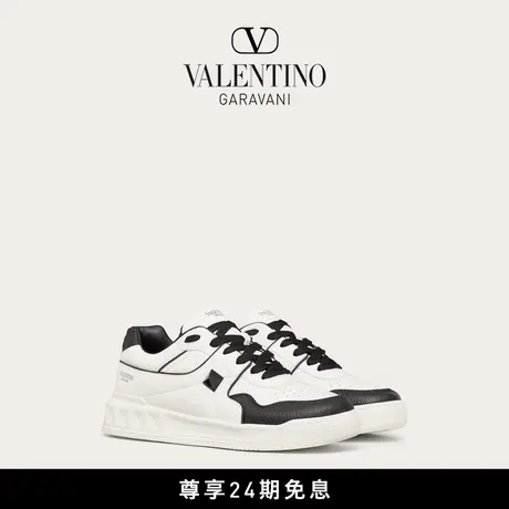 【24期免息】华伦天奴VALENTINO男士 ONE STUD 低帮小羊皮运动鞋商品大图