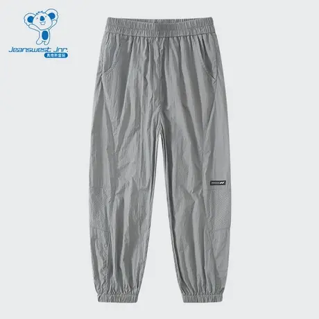 DQ真维斯2025夏季新款潮流百搭男童休闲裤纯色舒适童装裤子商品大图