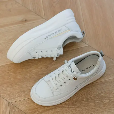 达芙妮厚底小白鞋女夏季薄款女2022新款女鞋子女时尚休闲鞋板鞋女商品大图