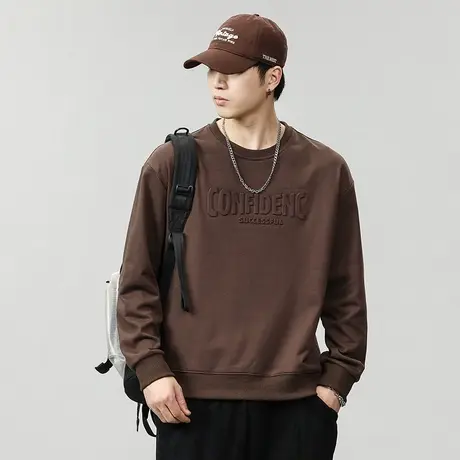 青春流行高档男士卫衣时尚潮牌秋季男装卫衣长袖百搭休闲卫衣图片