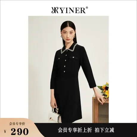 【小香风】YINER音儿线上专选女装秋季衬衫裙polo连衣裙图片