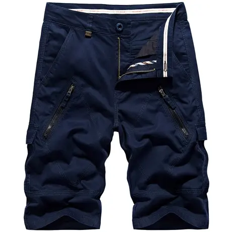 VIP夏季短裤男宽松工装裤夏天休闲五分裤大码七分裤韩版中裤潮牌商品大图