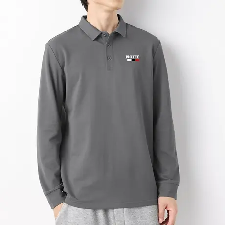 丝光珠地棉polo衫翻领长袖t恤男装有领商务保罗带领打底衫秋衣服商品大图