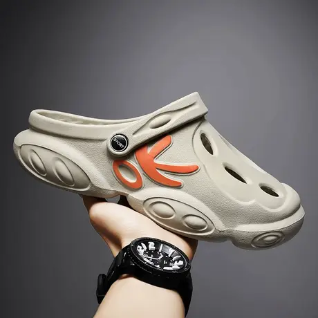 雨鞋男款2023新款夏季外穿厨房防滑水鞋户外溯溪涉水鞋男士凉拖鞋商品大图