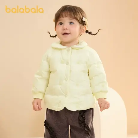 巴拉巴拉儿童轻薄羽绒服女童早春外套2025新款精致萌商品大图